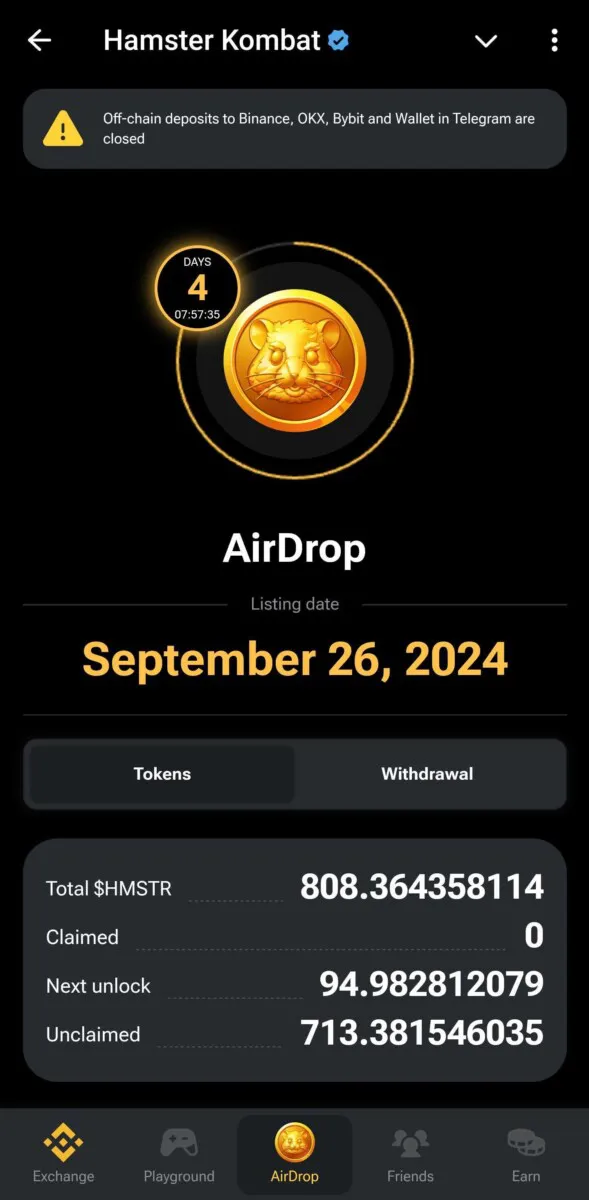 Hamster Kombat Tokenları Dağıttı! Ne Kadar Alacağınız Belli Oldu! Binance Ayrıntısı - 1