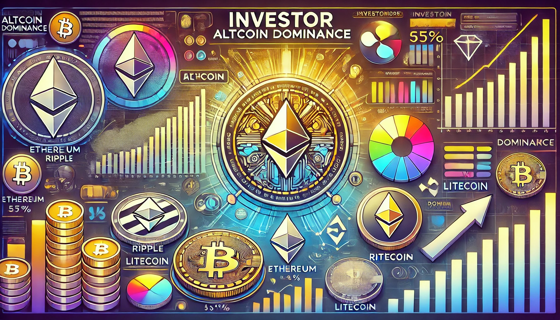 Altcoin dominance nasıl bakılır sorusuna geçmeden önce Altcoin dominance piyasadaki altcoin’lerin toplam kripto para piyasası üzerindeki oranını ifade eder.