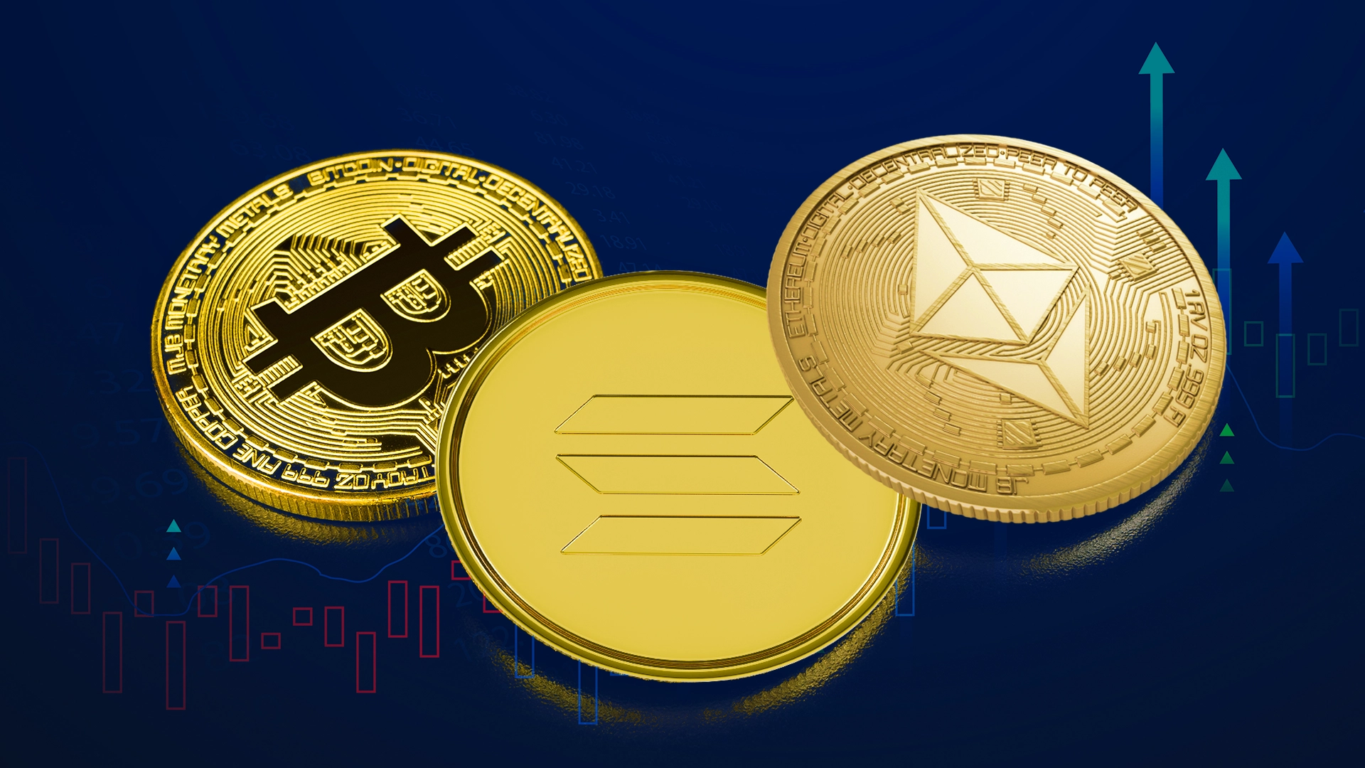 Bitcoin, Ethereum ve Solana son günlerde kripto piyasalarında büyük bir