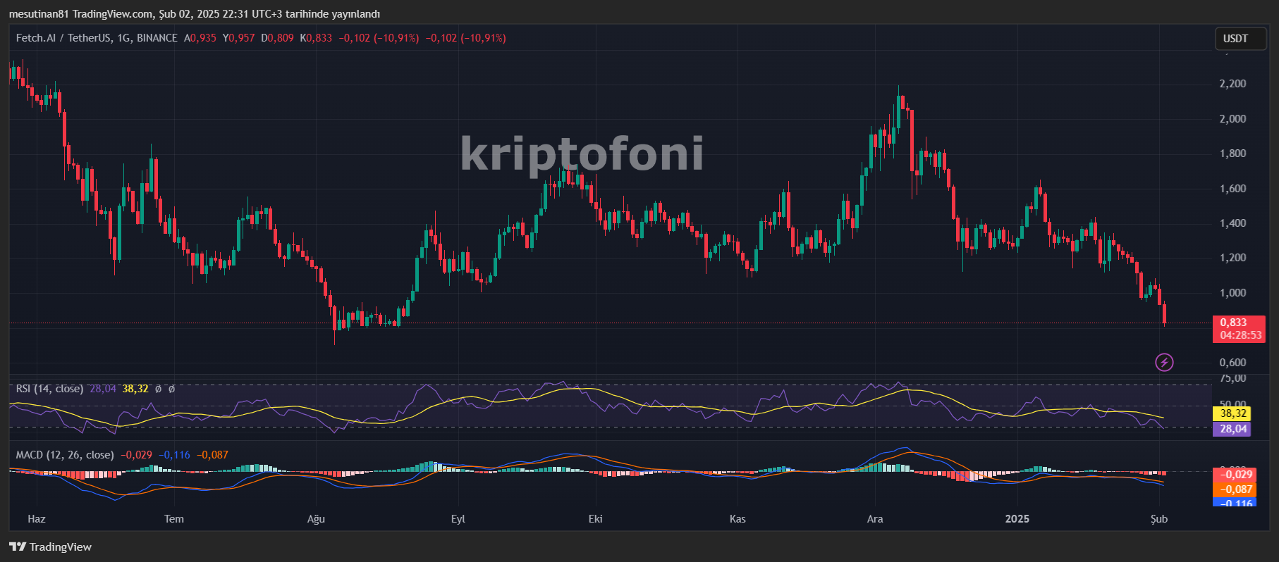 Piyasa Kan Deryasına Dönmüşken Çin’in Yapay Zekası DeepSeek 2 Altcoin Belirledi - 2
