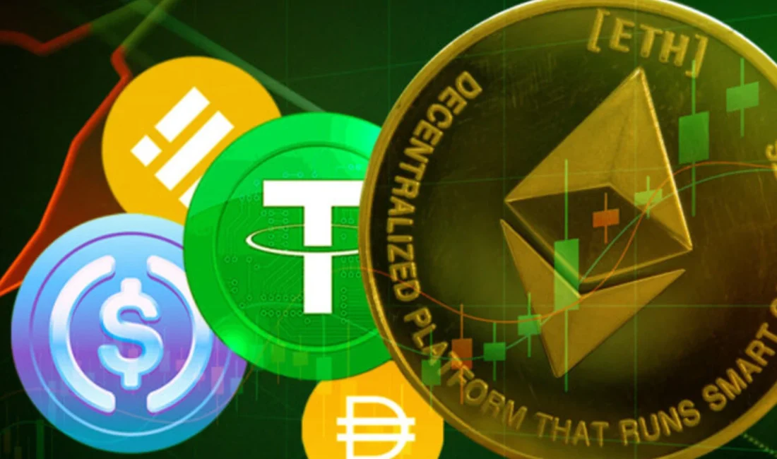 Ethereum stablecoin işlemlerinde aylık 4,1 trilyon dolarlık hacme ulaştı. USDC