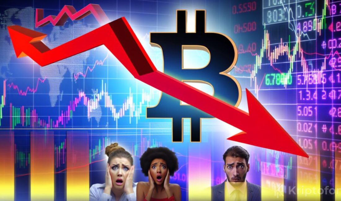 Kripto para piyasasında gecenin geç saatlerinde ciddi anlamda bir düşüş