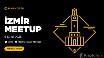 Binance TR İzmir Buluşması İçin Kayıt Formu Açıldı Binance TR, 6 Eylül’de İzQ İnovasyon Merkezi’nde İzmir buluşması düzenleyecek.