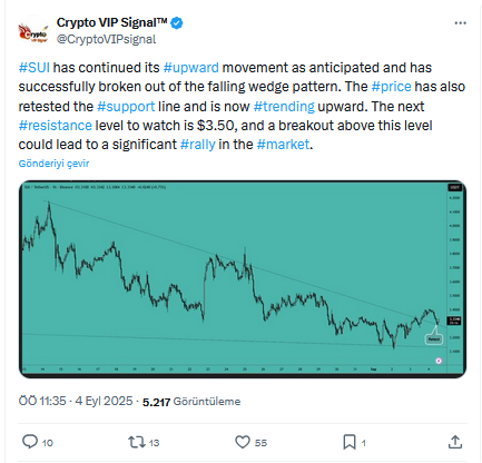 SUI Coin’de Büyük Kırılma: Boğalar Ralliye Başlamak İçin Harekete Geçti