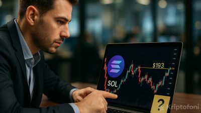 Analist Crypto Tony SOL/USD grafiğinde tepe sonrası sayımın düzeltici yapıda