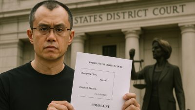 Binance’in kurucusu Changpeng Zhao, Senatör Elizabeth Warren'a iftira davası açacağını