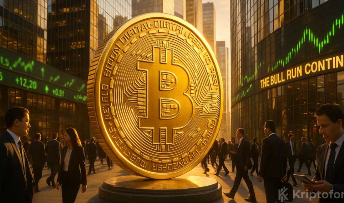 CryptoQuant Analisti: Bitcoin İçin Boğa Koşusu Hala Bitmedi Bir analist Bitcoin'de henüz boğa koşusunun bitmediğini belirterek yeni fiyat