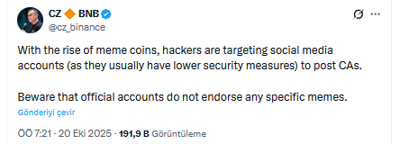 Binance kurucusu Changpeng Zhao