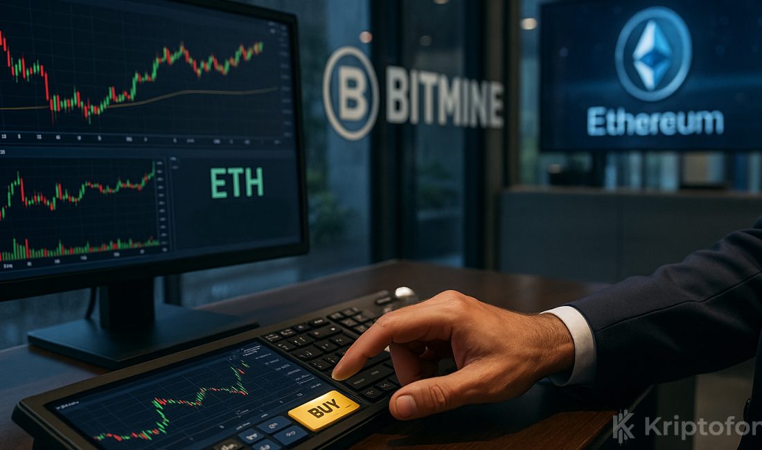 Tom Lee’nin önderlik ettiği BitMine sessiz sedasız Ethereum rezervine 103