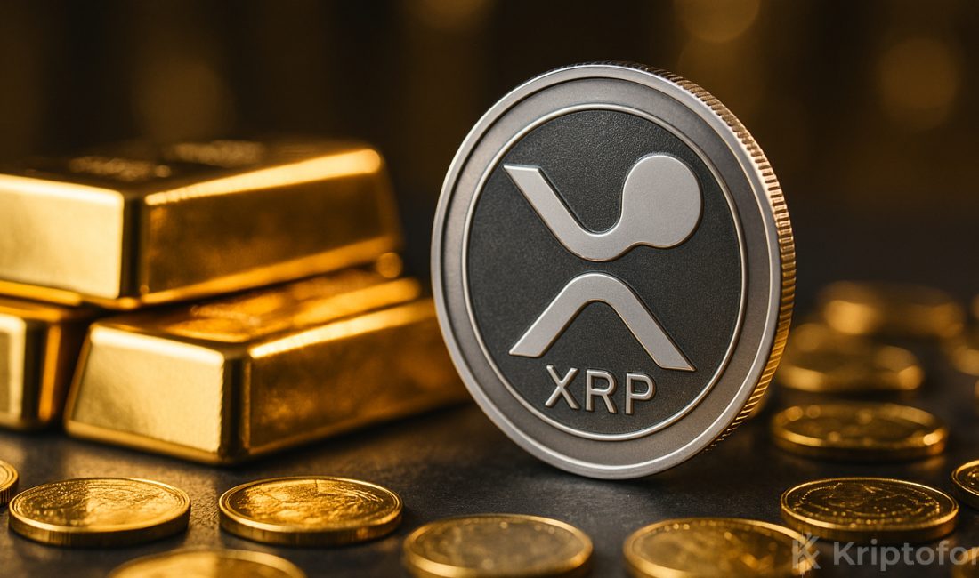 Ünlü Analist Açıkladı: XRP Altının Ralli Öncesindeki O Anını Yaşıyor Osemka, XRP’nin iki günlük grafiğini altının parabolik koşu öncesi tabanıyla