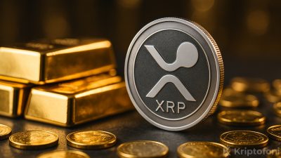 Osemka, XRP’nin iki günlük grafiğini altının parabolik koşu öncesi tabanıyla