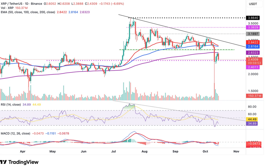 XRP Fiyat Grafiği