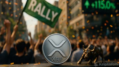 Bireysel yatırımcıların düşüşleri satın alma iştahında artış görülürken XRP yükselen