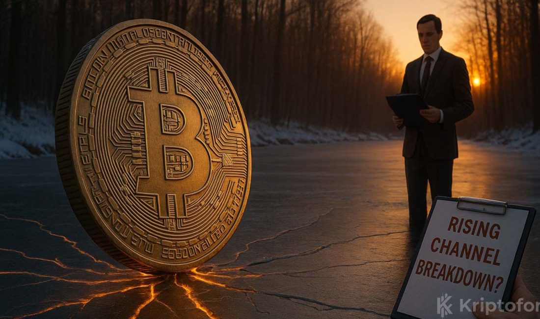 Bitcoin’in son düzeltmesi 2022 çöküşünün başlangıcını haber veren yükselen kanal