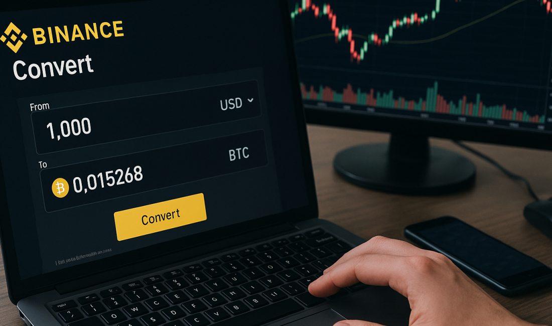 Binance Convert, USD ile sıfır ücretli dönüşümleri 18 Kasım 2025
