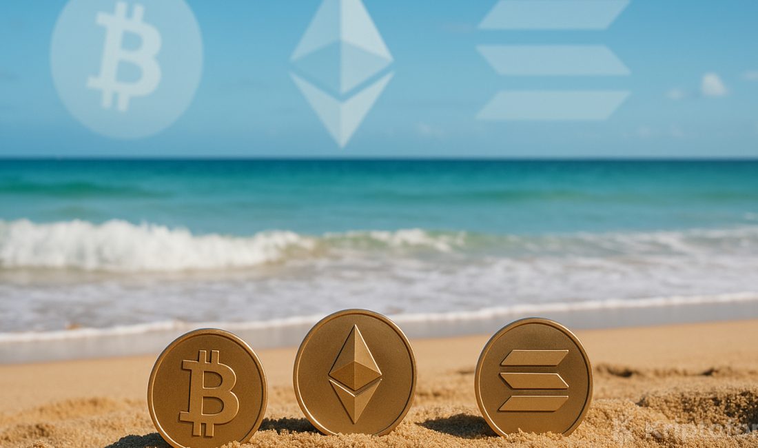 ETF’lerden Bitcoin ve Ethereum’da çıkışlar yaşanırken Solana cephesinde girişler yine