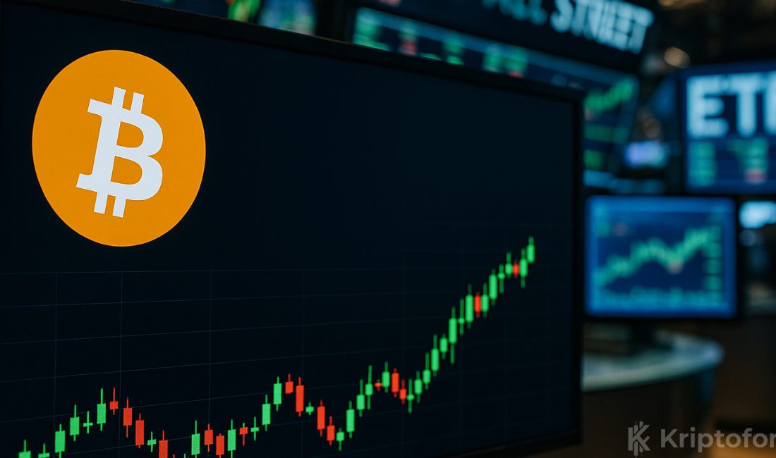 Bitcoin ETF’lerde Tüm Zamanlar Rekoru Spot Bitcoin ETF’lerinin günlük işlem hacmi 11,5 milyar dolarla rekor