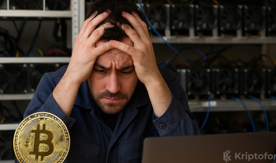 Bitcoin madencileri rekor kıran hashrate ve düşen gelirler nedeniyle tarihinin