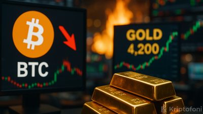 Piyasaların ateşi akşam saatinde yükseldi. Altının on fiyatı 4.200 doları