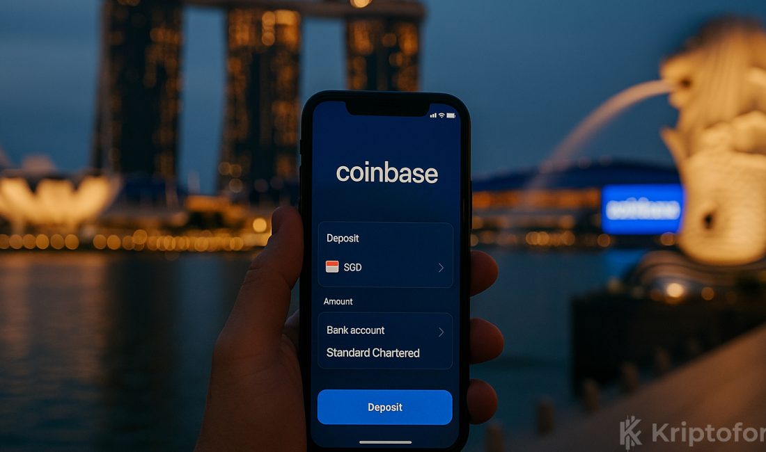 Coinbase ABD Dışında Bir İlki Duyurdu Coinbase, Coinbase Business’ı Singapur’da başlattı ve Standard Chartered entegrasyonu ile