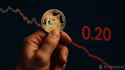 Dogecoin son 24 saatte %2,08 düşüşle düşüş baskısı altında işlem