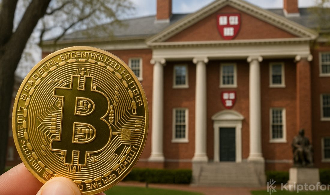 Herkes Bitcoin Satarken Alım Yaptı: Harvard’ın Dev Planı Harvard, Bitcoin ETF pozisyonunu 442 milyon dolara yükseltti. Üniversite BlackRock’ın