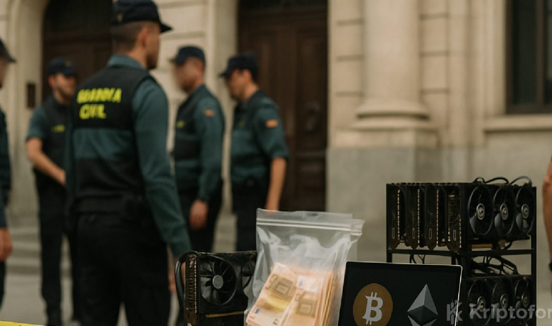 İspanya merkezli operasyonda 260 milyon Euro değerinde kripto para ponzi