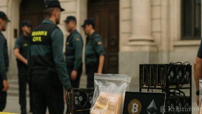 İspanya merkezli operasyonda 260 milyon Euro değerinde kripto para ponzi