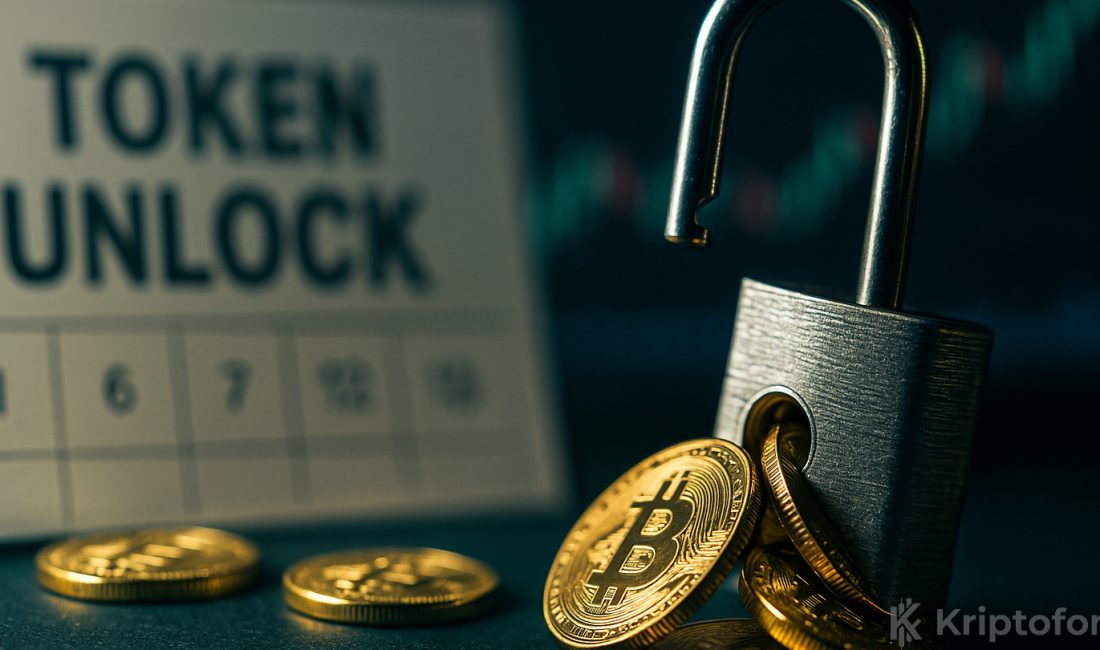 Kripto para piyasasında bu hafta 16 altcoin’de token kilidi açılışları