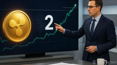 Ünlü bir isim XRP fiyatında ralli için 2,06 dolar seviyesinin