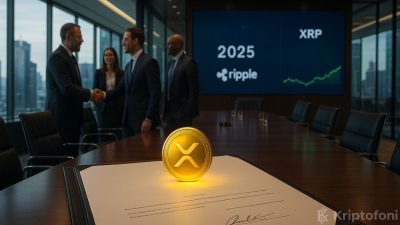Kripto para birimi XRP 2,23 dolar civarında yatay seyrini korurken
