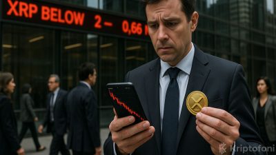 XRP %11'lik düşüşün ardından Cuma günü 2 doların altına geriledi