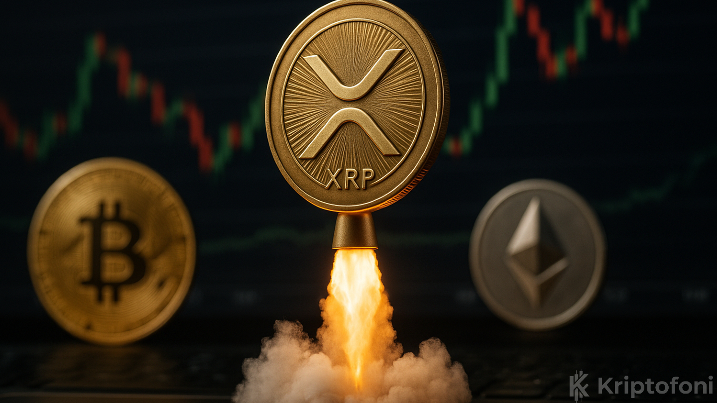 XRP, BTC ve ETH paritelerinde düşen trendleri kırarak güç kazandı.
