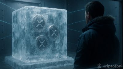 Son 60 günde borsalardan çekilen 1,35 milyar XRP, daralan borsa