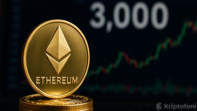 Ethereum fiyatı 3.000 dolar seviyesinin hemen üzerinde tutundu. Ayrıca kripto