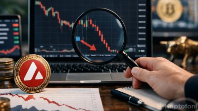 AVAX fiyatı 12,23 seviyesine indi ve çok yıllı bandın alt