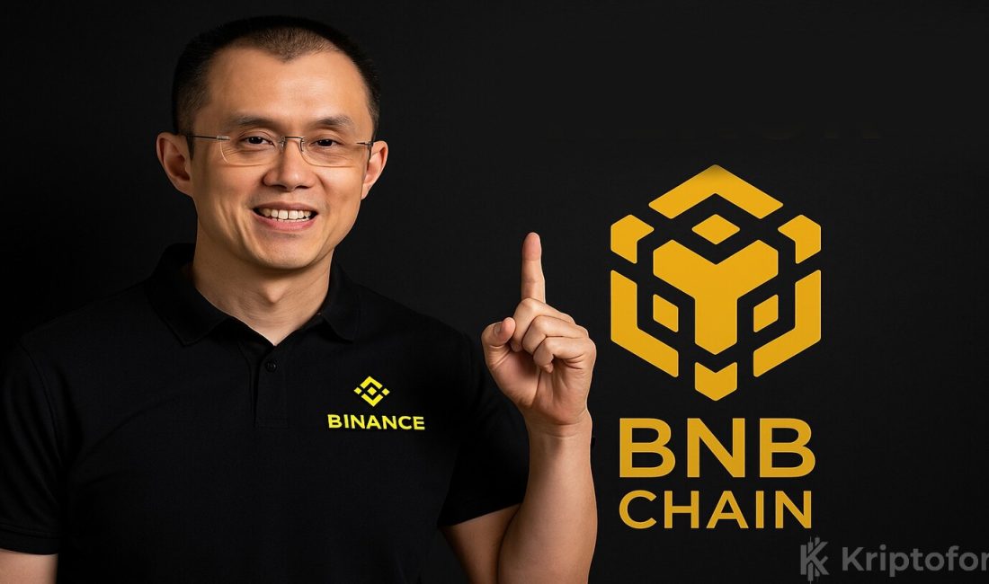 Binance Kurucusu Changpeng Zhao BNB Chain Rekorunu Duyurdu BNB Chain Binance kurucusu Changpeng Zhao’nun belirttiğine göre günlük 2,4