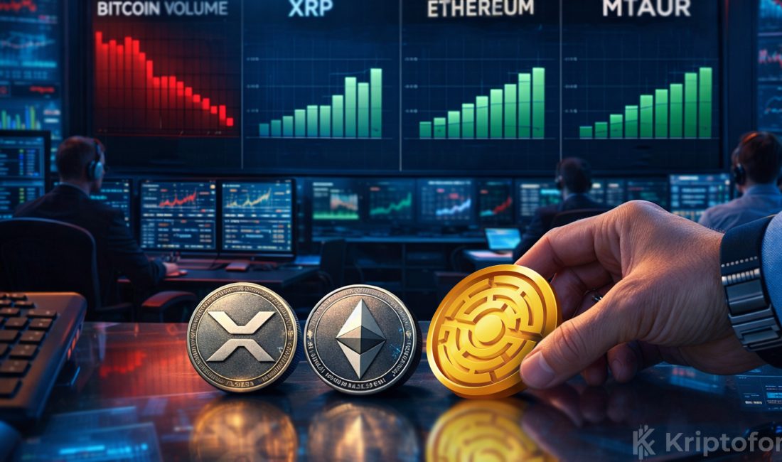 Bitcoin Düşerken Balinalar XRP, Ethereum ve Altcoin Biriktiriyor Bitcoin (BTC) yorgunluk belirtileri gösterirken kurumsal fon akışları ve Blockchain