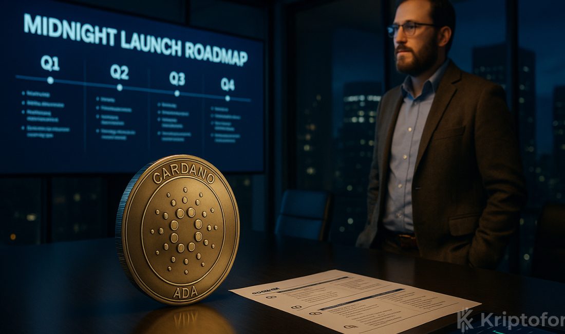 Charles Hoskinson Açıkladı: Cardano’nun Gizlilik Ağı Midnight İçin Takvim Netleşti Cardano kurucusu Charles Hoskinson gizlilik odaklı Midnight ağı ve NIGHT