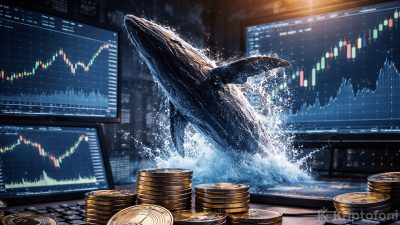 Bir balina 2.000 ETH’yi hareket ettirdi. Balinanın son bir haftada