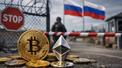 Rusya’da Bitcoin ve Ethereum gibi kripto paralar için ödeme yasağı
