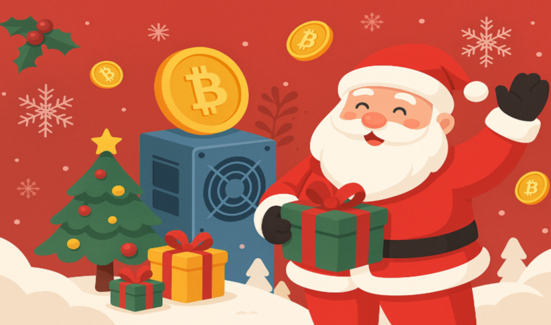 Noel Kripto Para Hediye Kampanyası! Madencilik planı satın aldığınızda anında ödüller kazanın! Noel yaklaşırken, kripto para piyasası yılın en şenlikli dönemini yaşıyor.