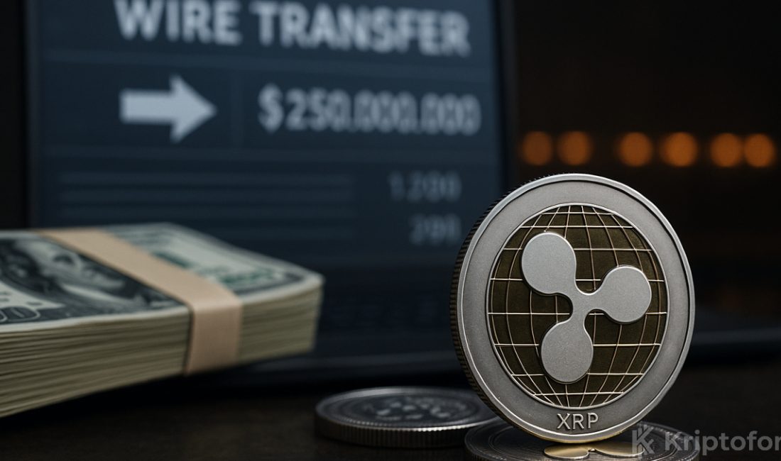 Ripple’ın Gizemli XRP Transferi: 250 Milyonluk Arz Oyunu Şaşırttı Ripple 250 milyon XRP’yi bilinmeyen bir cüzdana aktardı. Borsalardaki rezervler