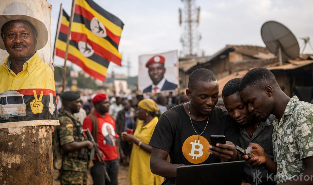 Bobi Wine, 2026 seçimi öncesi Bitchat indirilmesi çağrısında bulundu. Çağrı