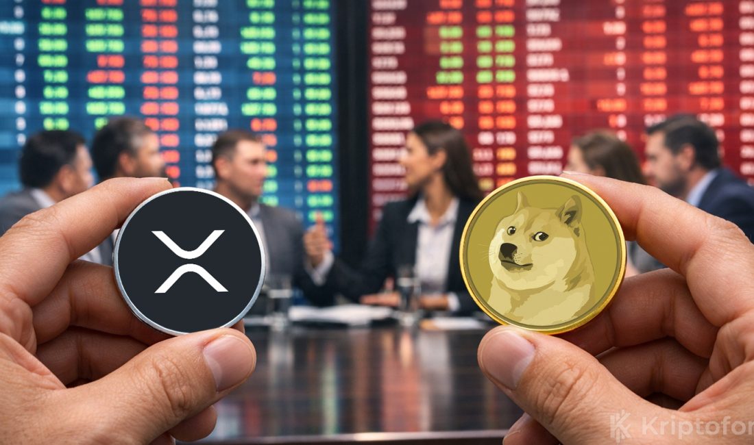 XRP ve Dogecoin, 2025 boyunca sert satışlar yaşadıktan sonra 2026
