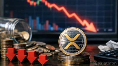 XRP fiyatı 1,80–1,90 dolar aralığındaki uzun vadeli talep bölgesini test