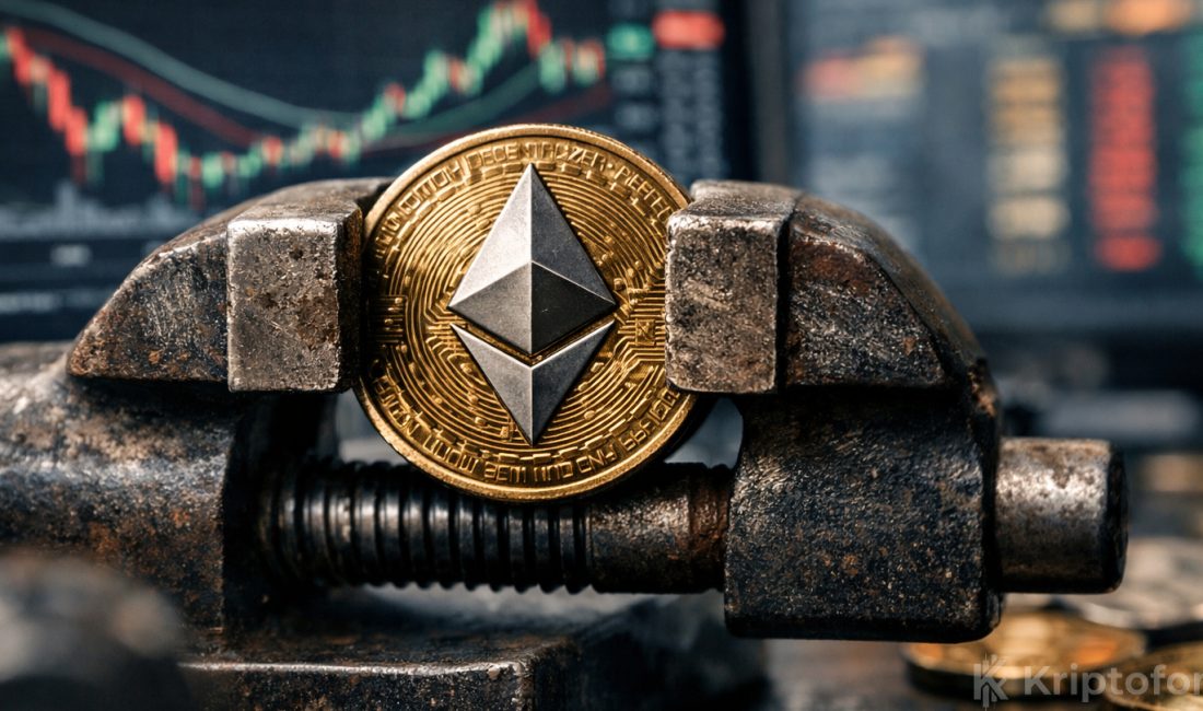 Ethereum fiyatı 2.775 dolardan başlattığı toparlanma ile 2.950 doların üzerine