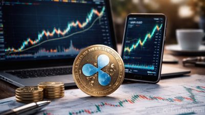 Altcoin XRP 4 saatlik grafikte daha düşük tepe ve daha