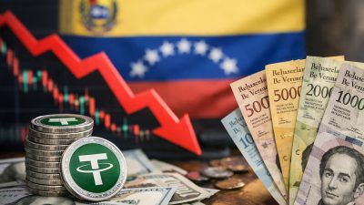 Venezuela’da USDT’nin bolívar fiyatı 7 Ocak’tan sonra düşüşe geçti ve