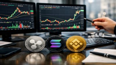 XRP düşen kanal içinde geri çekildi. BNB 50 günlük ortalamanın